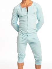 The Invisible Man Long Jumpsuit Blue