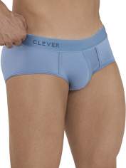 CLEVER MODA three-dimensional pouch men's boxer briefs 0416, breathable,  simple, low-waisted, sexy and comfortable