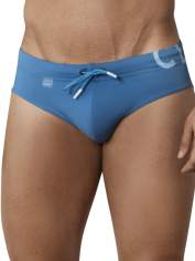 Clever Malibu Swim Brief Blue